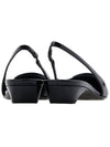 Patent Leather Slingback Heels Black - PRADA - BALAAN 5