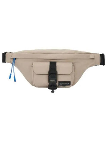 Alt Waist Bag Dark Beige Unisex - DUVETICA - BALAAN 1