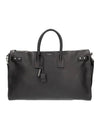 Sac De Jour Supple Duffel Bag Black - SAINT LAURENT - BALAAN 1