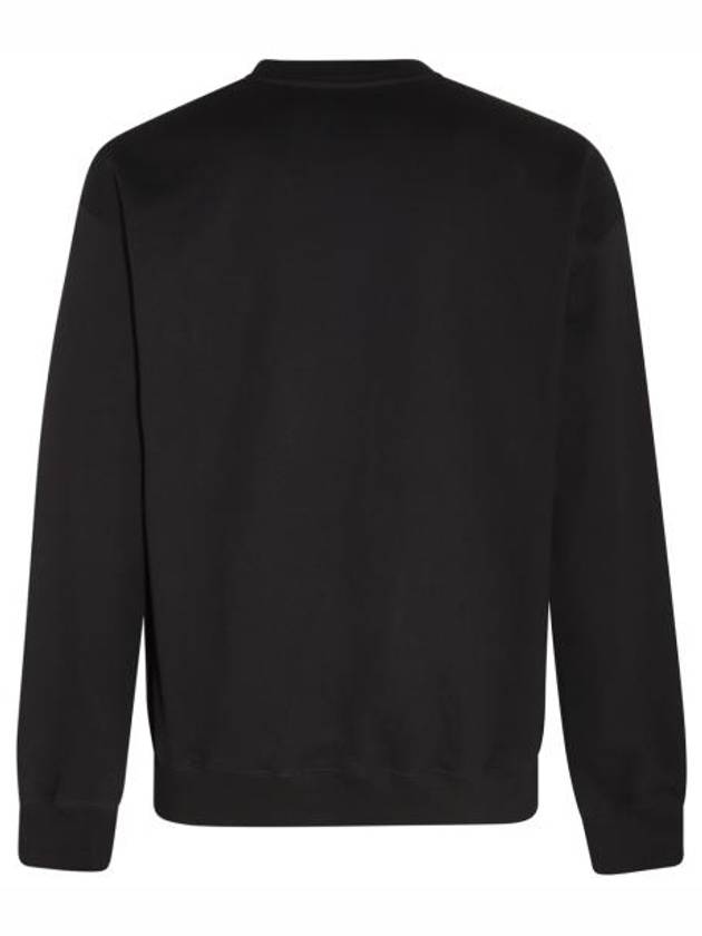 Metallic Logo Sweatshirt Black - VERSACE - BALAAN 5