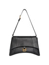 Downtown Medium Shoulder Bag Black - BALENCIAGA - BALAAN 1