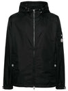 Etiache Rain Hooded Zip Up Black - MONCLER - BALAAN 2