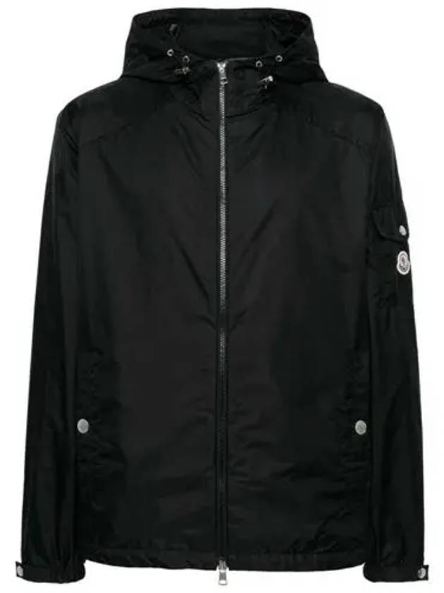 Etiache Rain Hooded Zip Up Black - MONCLER - BALAAN 2