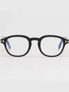 Eyewear Round Optical Eyeglasses Black - TOM FORD - BALAAN 4