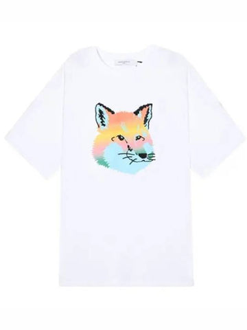 Vibrant Foxhead Easy T Shirt Men s Short Sleeve Tee - MAISON KITSUNE - BALAAN 1