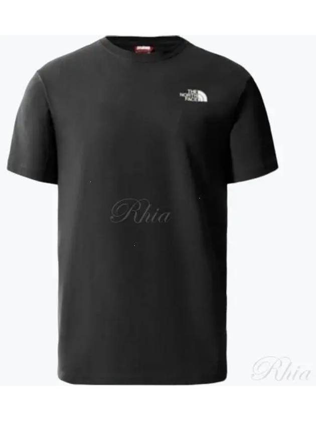 Men's Graphic Cotton Short Sleeve T-Shirt Black - THE NORTH FACE - BALAAN 2