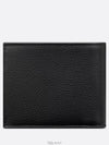 Saddle Oblique Jacquard Half Wallet Black - DIOR - BALAAN 5