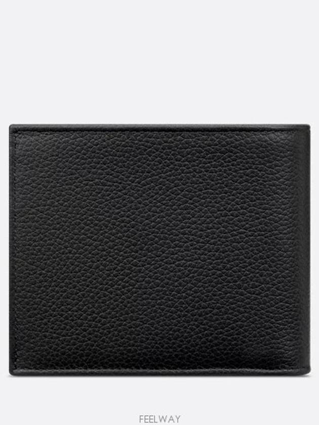 Saddle Oblique Jacquard Half Wallet Black - DIOR - BALAAN 5