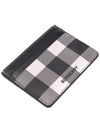 Check Logo Print Card Wallet - BURBERRY - BALAAN 6