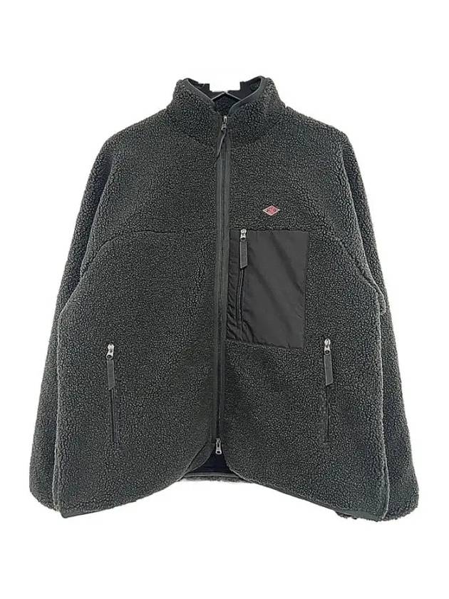 DTA0195 000 CGREY zipup jacket - DANTON - BALAAN 1