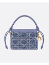 Lady Dior Milly Mini Bag Blue Cannage TweedS0981OMFY M52I - DIOR - BALAAN 5