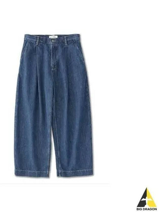 PUCH washed denim pants indigo SNM 841 - STUDIO NICHOLSON - BALAAN 1