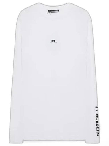 Men's Thor Long Sleeve T-Shirt White - J.LINDEBERG - BALAAN 1