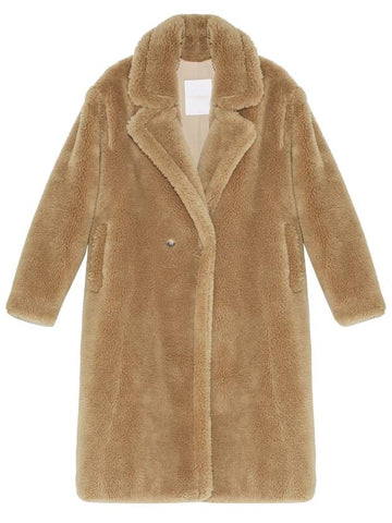 Meteor Wool Shearling Coat MM00104LATI A2189 BLE YVC018ca - YVES SALOMON - BALAAN 1