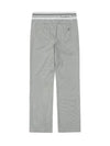 Women s 9 quarter high elasticity ribbed bootcut pants 5084LZWN GREY - BLACK&WHITE - BALAAN 2