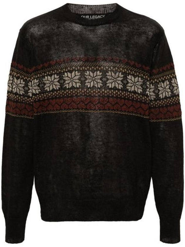 Sweater M2243BD DUSK FAIRISLE HEMP - OUR LEGACY - BALAAN 1