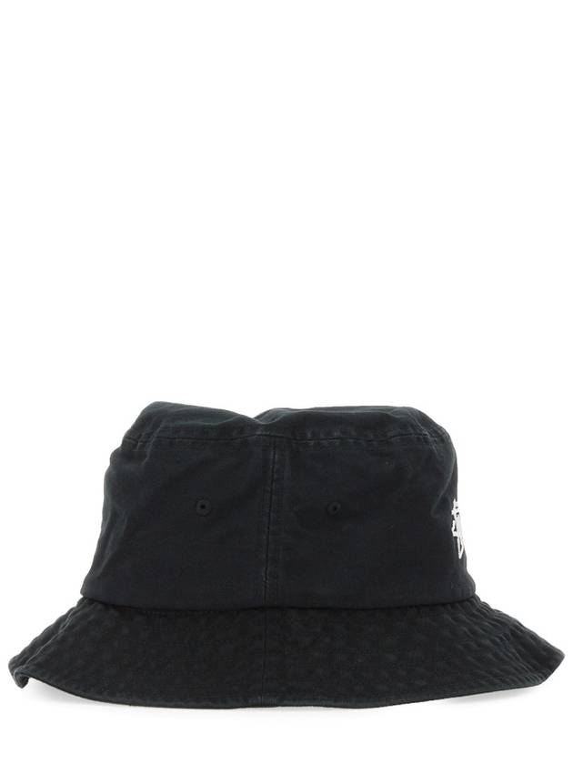 BUCKET HAT WITH LOGO - STUSSY - BALAAN 3