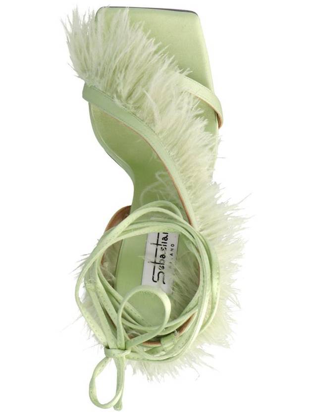 Sebastian 'Feather Wrap’ Sandals - SEBASTIAN - BALAAN 3