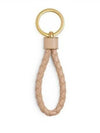 Intrecciato Lambskin Key Holder Lotus - BOTTEGA VENETA - BALAAN 2