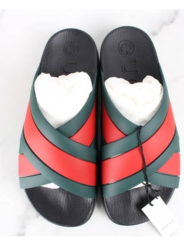 Samsun Web Slippers 8 270 - GUCCI - BALAAN 9