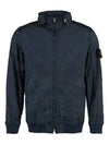 Men's Logo Patch Nylon Metal Zip-up Jacket Navy - STONE ISLAND - BALAAN 2