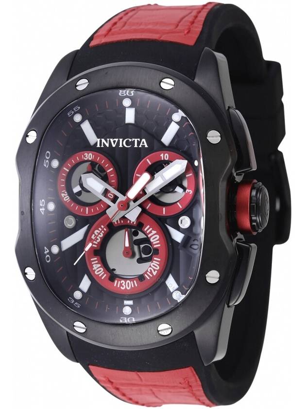 Invicta Lupah Revolution 2.0 Chronograph Quartz Black Dial Men's Watch 45436 - INVICTA - BALAAN 1