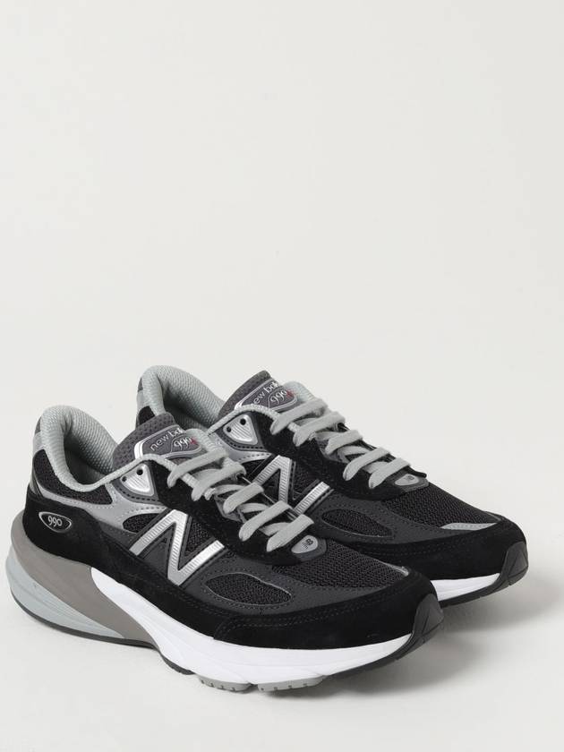 990v6 Low Top Sneakers Grey Black - NEW BALANCE - BALAAN 3