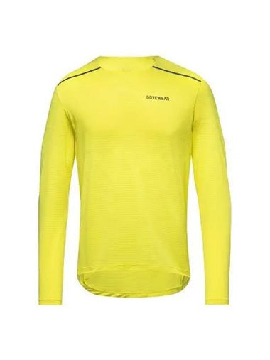 GOREWEAR Contest 2 0 Long Sleeve Washed Neon Yellow Men s - GOGORR - BALAAN 1