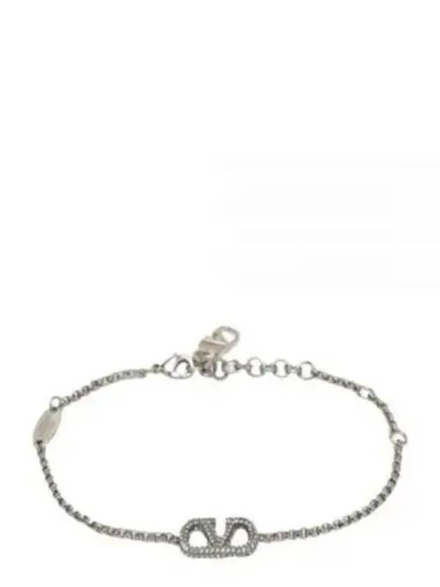 24 4W0J0F84 YCW 68S 4W2J0F84 Metal V LOGO Signature Bracelet 1241225 - VALENTINO - BALAAN 1