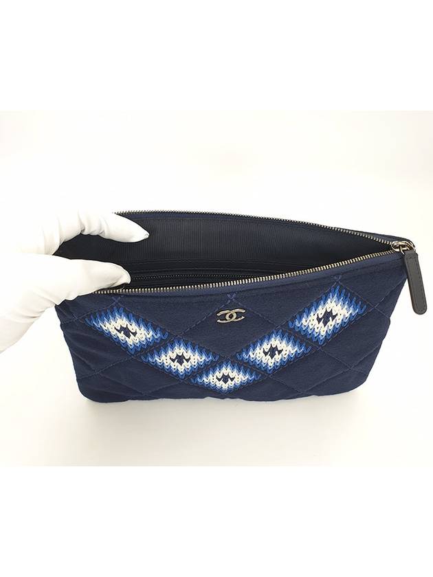 Women s O Case Felt Clutch - CHANEL - BALAAN 11