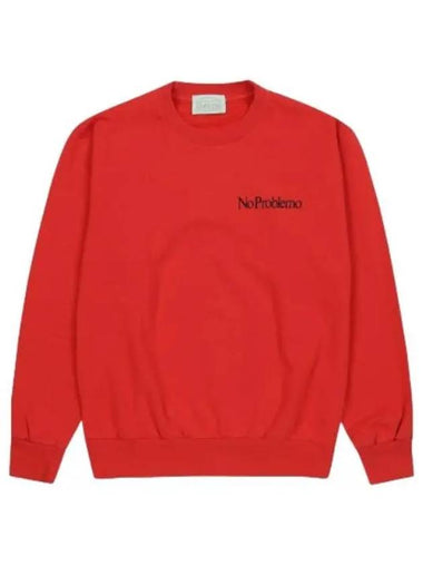 Aries Mini Problem Sweatshirt Red - ARIES - BALAAN 1