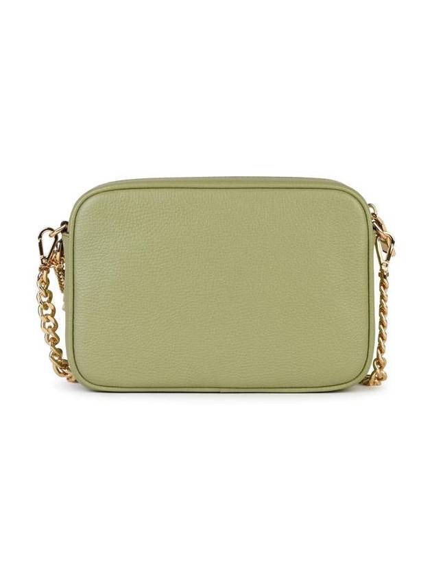 Michael Kors Medium 'Camera' Green Leather Bag - MICHAEL KORS - BALAAN 3