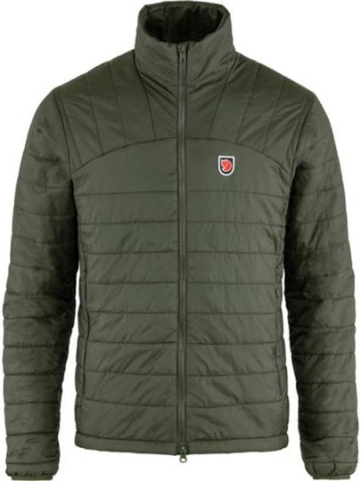 Men's Expedition X-Latt Padded Zip-Up Jacket Deep Forest - FJALL RAVEN - BALAAN 2