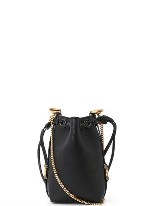 Marcie Micro Bucket Bag Black - CHLOE - BALAAN 4