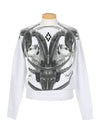 CMBA009 S1606 8026 0100 White Sweatshirt - MARCELO BURLON - BALAAN 2