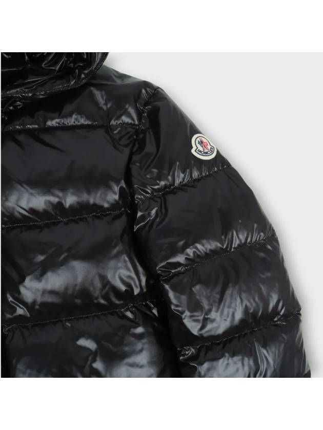 logo patch BAYARD short down hood padded jacket black 1A00083 5963V 999 - MONCLER - BALAAN 5