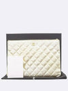 gold clutch bag - CHANEL - BALAAN 1