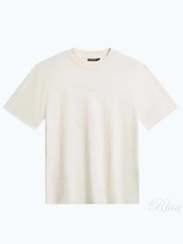 ADAN LOGO MOCK NECK TEE FMJT10073 A003 Men's Adan Logo Mock Neck T-Shirt - J.LINDEBERG - BALAAN 2