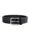 Intrecciato Belt Black - BOTTEGA VENETA - BALAAN 1