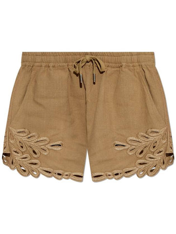 Marant Etoile Shorts Safa, Women's, Green - ISABEL MARANT ETOILE - BALAAN 1