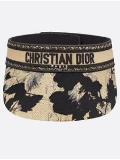 42BFL978X131 185 D Smash Blossom Visor - DIOR - BALAAN 2