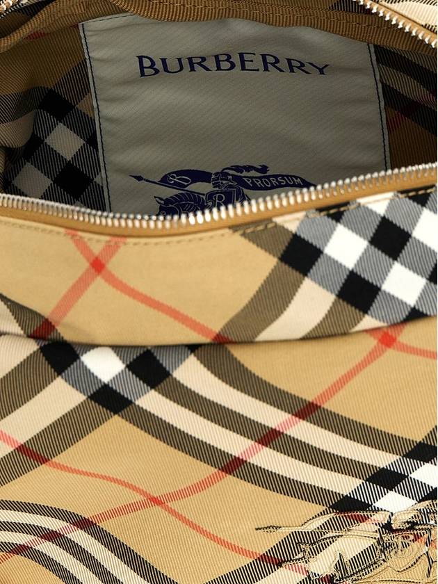 Vintage Check Messenger Bag Beige - BURBERRY - BALAAN 5