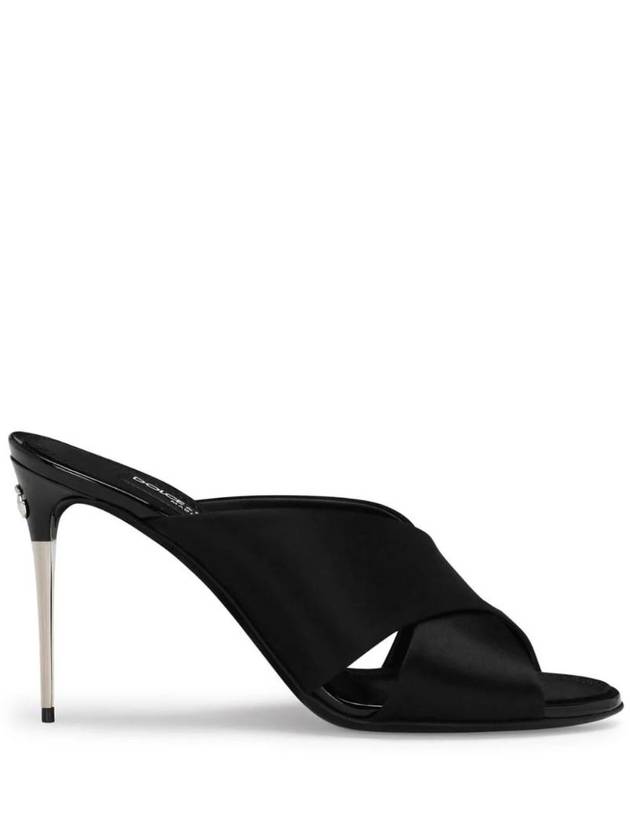 Cross Strap Stiletto Mule CR1738AV799 - DOLCE&GABBANA - BALAAN 1