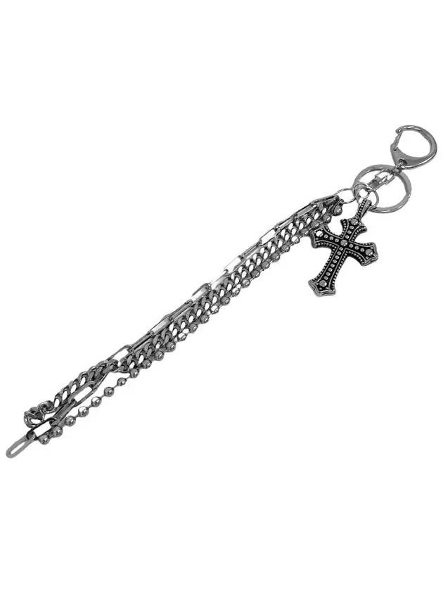 Big Cross Key Holder Silver - BASSCLEF - BALAAN 6