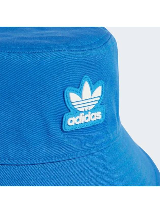 Adicolor Classic Stone Wash Bucket Hat Blue - ADIDAS - BALAAN 4