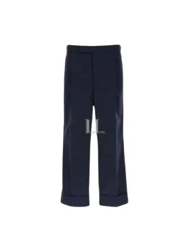 Typewriter Fit 5 Slacks Blue - THOM BROWNE - BALAAN 2