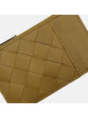 Intrecciato Zipper Card Wallet Acorn - BOTTEGA VENETA - BALAAN 4