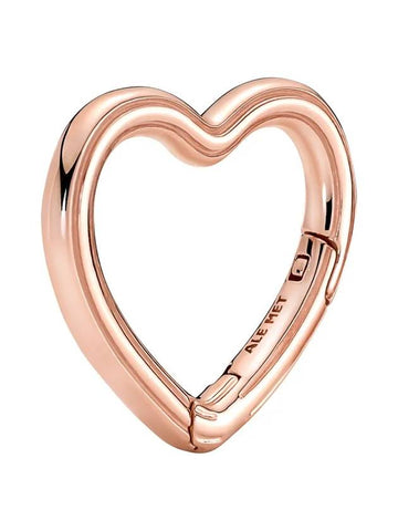 Me Styling Heart Connector Bracelet Charm Rose Gold - PANDORA - BALAAN 1