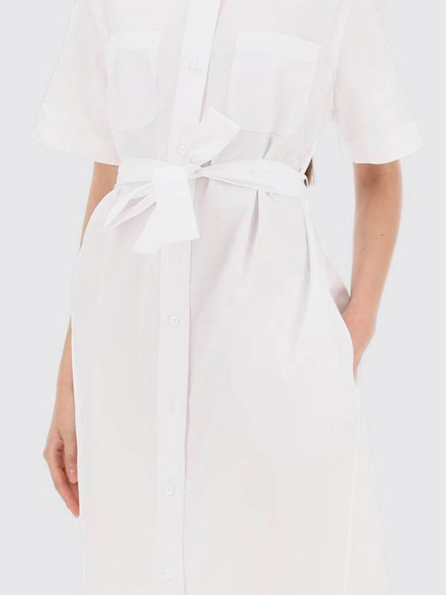 Midi shirt dress FDSE50A03113 - THOM BROWNE - BALAAN 4