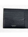 Grained Leather Bifold Wallet Black - GIVENCHY - BALAAN 6